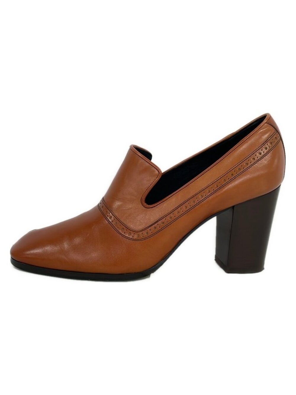 Celine Pumps Light Brown Peep Toe Phoebe Philo Era Leather Heels